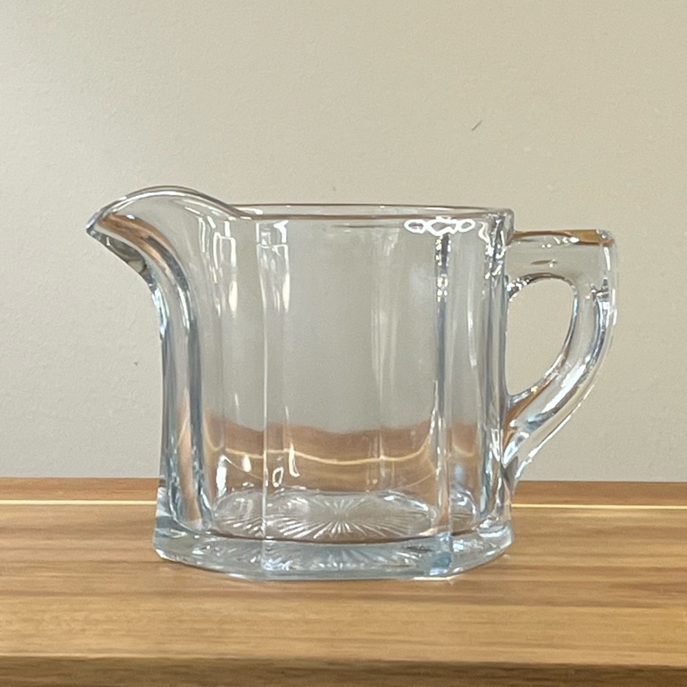 1930s Heisey Glass Art Deco Creamer